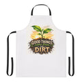 Gardening Apron — "Good Things Come From The Dirt" Plant Lover Apron
