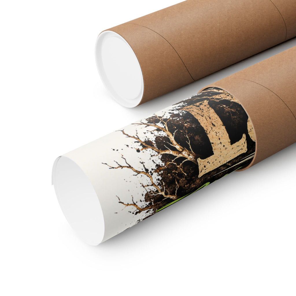 Good Things Come From The Dirt Poster — Gardening Motivational Matte Vertical Poster